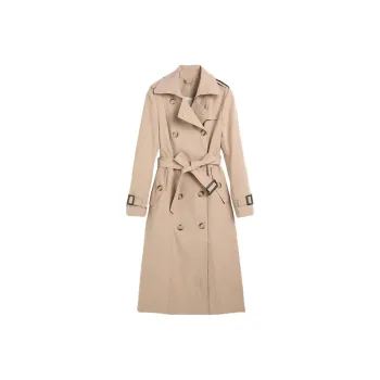 Hang Yi Court Trench Coat Women's Khaki