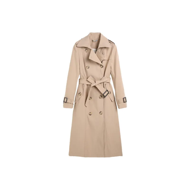 Hang Yi Court Trench Coat Women's Khaki-0