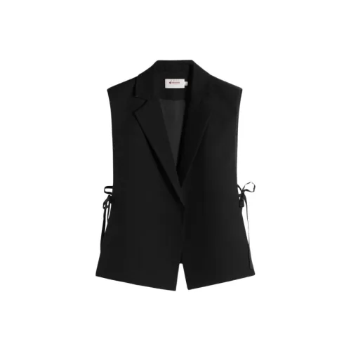 A LIFE ON THE LEFT Vest Women's Jet Black