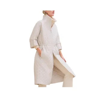 HERMES Puffer Jacket Women's Pearl White