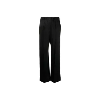 JIL SANDER Elastic Waist Wide-Leg Trousers