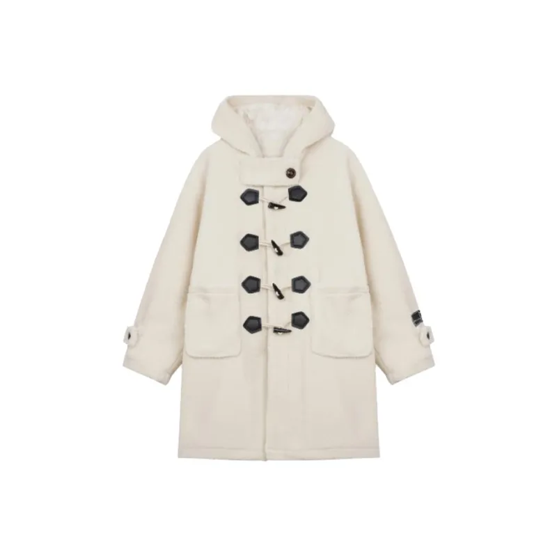 MTHE Velvet feel Coat Women's Ecru-0
