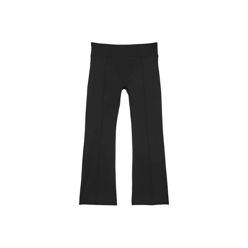 Victoria's Secret PINK Winter Flare Leggings/Pure Black Casual Pants Women's Pure Black-0