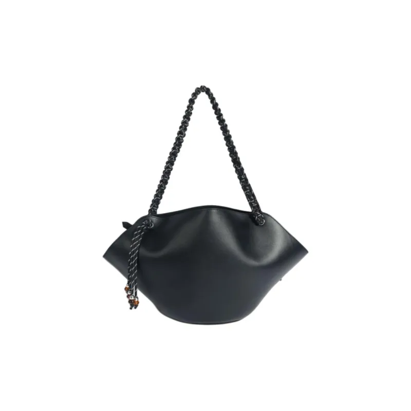 Bullrun Cow Leather Shoulder Bag Small Size Large Size Women's Brown, Coffee, Black, Red-6