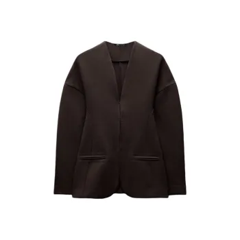 ZARA Business Suit Women's Dark Brown