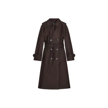 ZARA Trench Coat Women's Chocolate