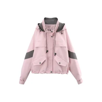A Paradise For Awakening Cropped Coat Women's Pink