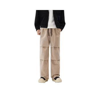 SONGS ALONG Casual Pants Unisex Khaki