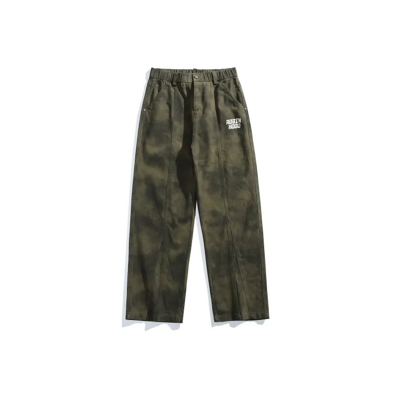 ROBINHOOD Casual Pants Unisex Khaki-6