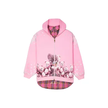 TCH Cropped Coats Unisex Pink