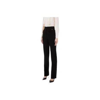 Elisabetta Franchi High waisted Trousers