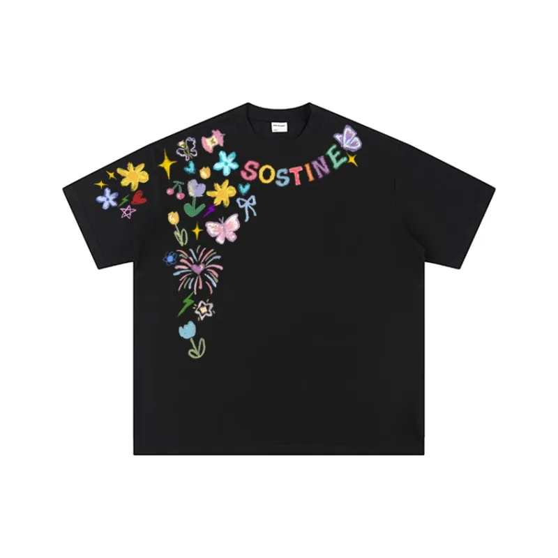 SOSTINE T Shirt Loose Fit Unisex-8
