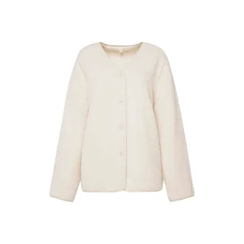 NAWEI Velvet feel Coat Women's Ivory