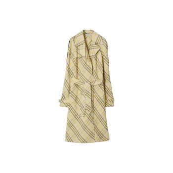 Burberry Trench Coat Women's Yellow