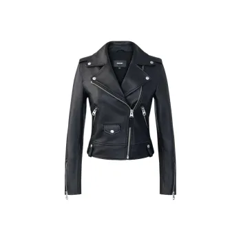 MACKAGE FW/AW19 Leather Jacket Women's Night Black