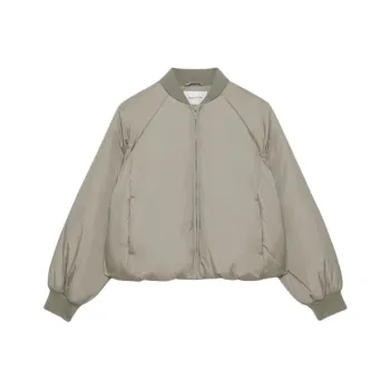 ARITZIA FW24 Babaton Globe Bomber Puffer Jacket Women's Modern Taupe/Modern Taupe