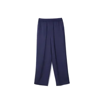 XII BASKET Casual Pants Women's Navy Blue