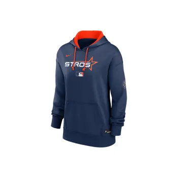 Nike Houston Astros Authentic Collection City Connect Women's Nike Therma Mlb Pullover Hoodie