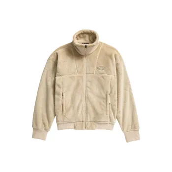 THE NORTH FACE Osito Lu Velvet-feel Coat Women's Gravel Stone Color