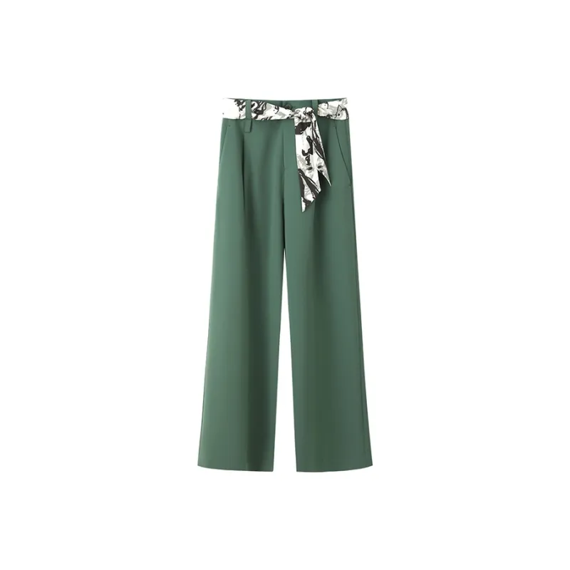NINE WEST Casual Pants Women's Green-0