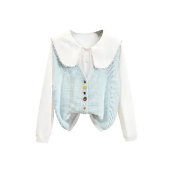 TOUCH Vest Women's Light Blue Green