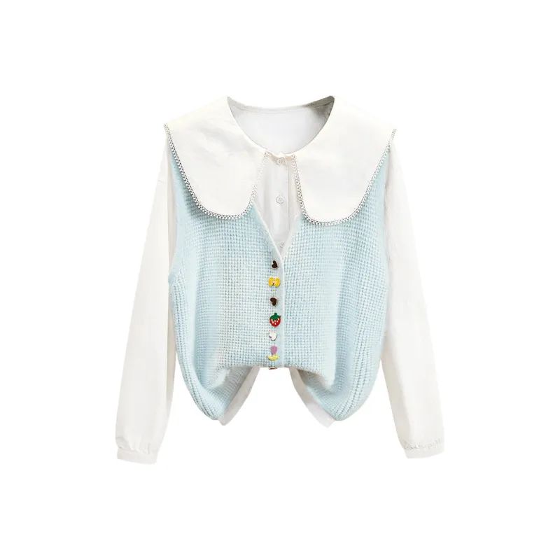 TOUCH Vest Women's Light Blue Green-0