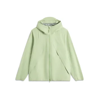 LiNing CF Tracing Windproof Rainproof And Breathable Windbreaker Jacket Women's Sage Green