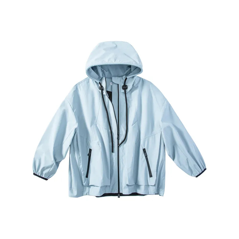 Le Alfashionline Waterproof And Windproof Windbreaker Jacket Women's-4