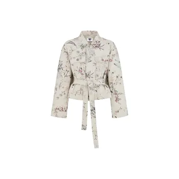 DIOR Denim Jacket Women's Multicolor