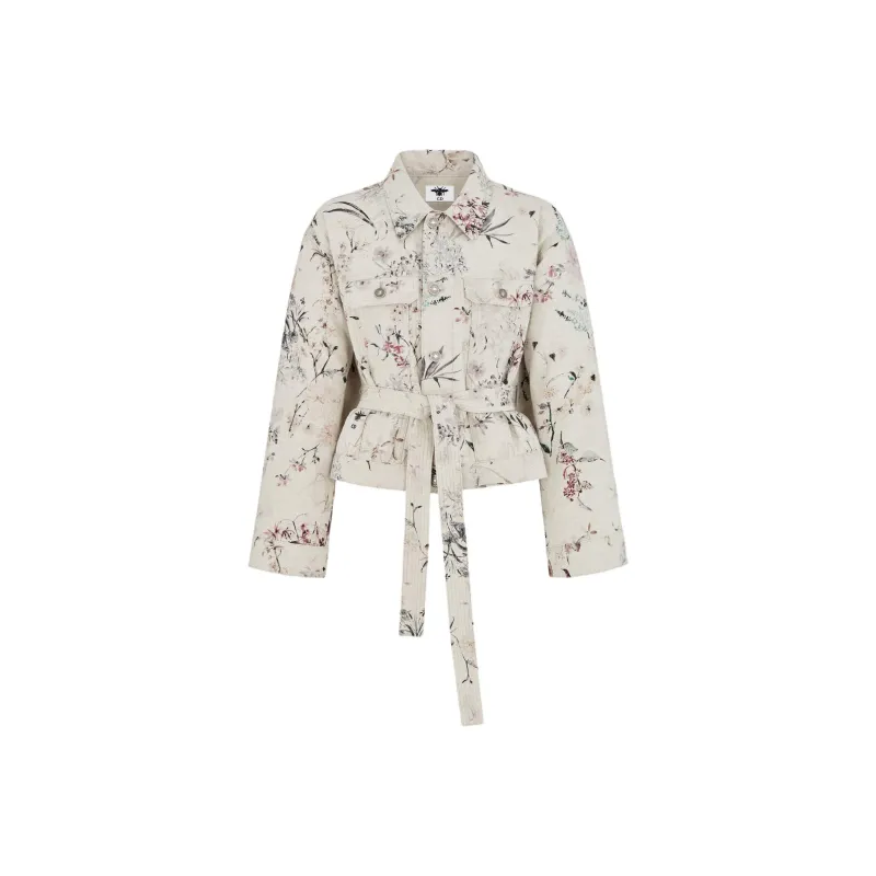 DIOR Denim Jacket Women's Multicolor-0