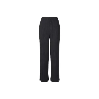 ISSEY MIYAKE Hatching Pleated Straight Trousers
