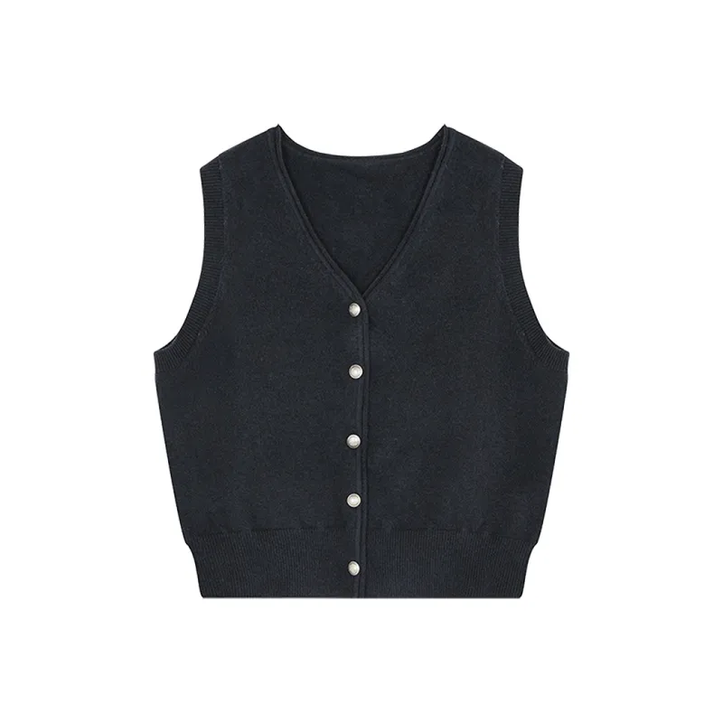 Mo Han Yi Mei Vest Women's Navy Blue-0