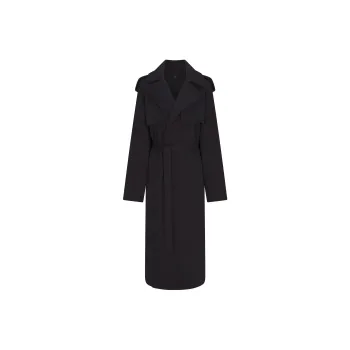 Skims SS25 Coats Women's WASHED ONYX/Washed Agate Note  The Term 'WASHED ONYX' Appears To Be A Proper Noun Or A Specific Product Name, So It Is Kept As Is In The Translation. 'Washed Agate' Is Already In English And Does Not Require Translation.