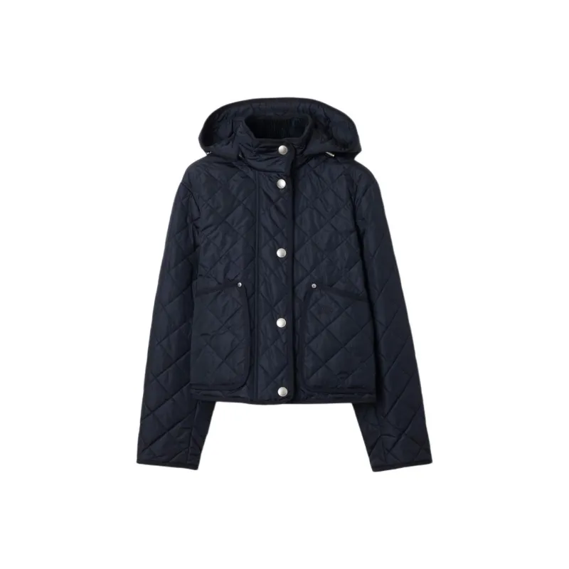 Burberry FW24 Puffer Jacket Women's Blue-0