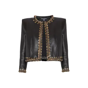 BALMAIN Chain Detailing Jacket