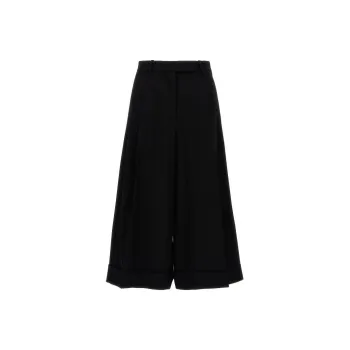 ROCHAS Pleated Wool Culottes