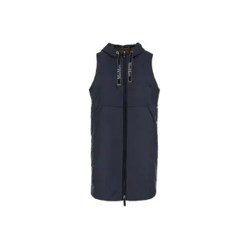 MaxMara Zip Up Drawstring Gilet