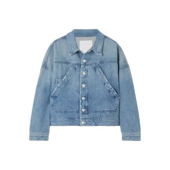 MOTHER Denim Jacket Women's Blue