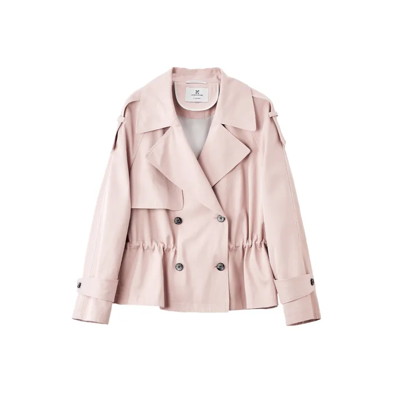 XIANGYING Trench Coats Women's-2