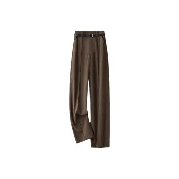 IHIMI Casual Pants Women's Chocolate Brown