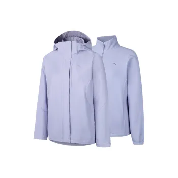 Anta Variety Training Collection Windbreaker Jacket Women's Light Purple