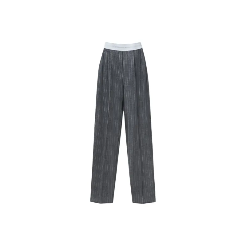 Alexander Wang High waisted Pleated Trousers-0