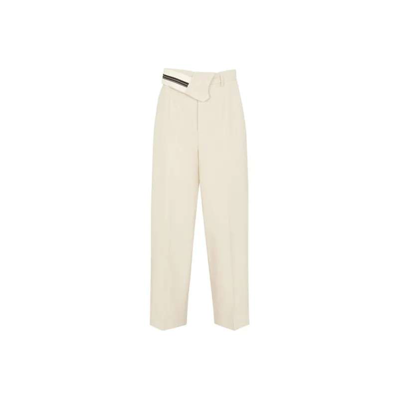 FENDI Asymmetric Tailored Trousers-0