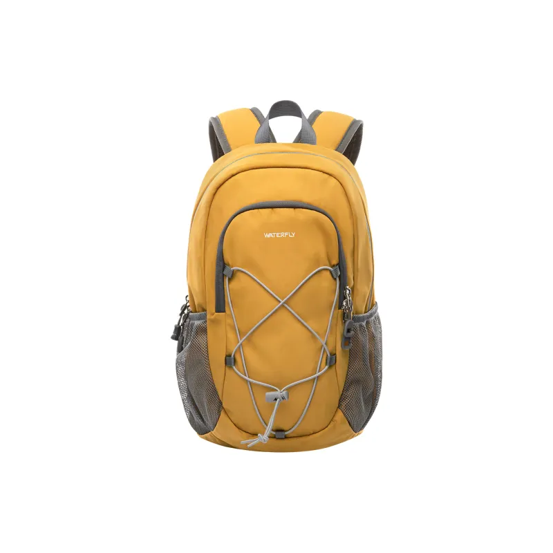 WATERFLY Nylon Fabric Backpack Medium Size Unisex Multicolor-17