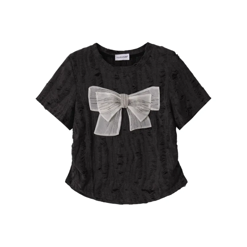 ARIADNAW STUDIO Set in Sleeve T Shirt Women's-0