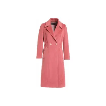 QIAOWANNI Coats Women's Mist Pink