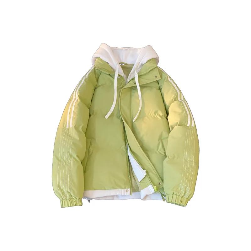Warrior Huichao Open Ended Smile Collection Puffer Jacket Unisex-15
