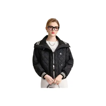 FENHONGMALI Puffer Jacket Women's Black