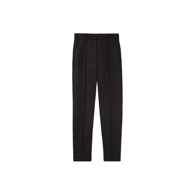 St. John Metallic Twill Trousers-0