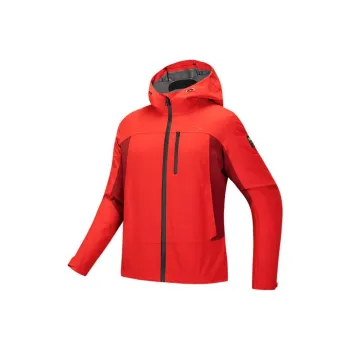 Anta Variety Training Collection Waterproof And Windproof Windbreaker Jacket Women's Classic Red/European Leaf Red